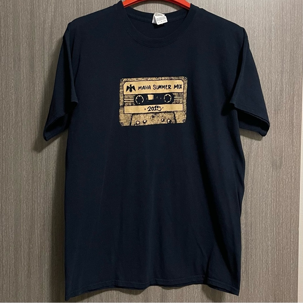 MAHA Summer Mix 2015 Tee - Gilden & Omaha Nebraska - Size Large
